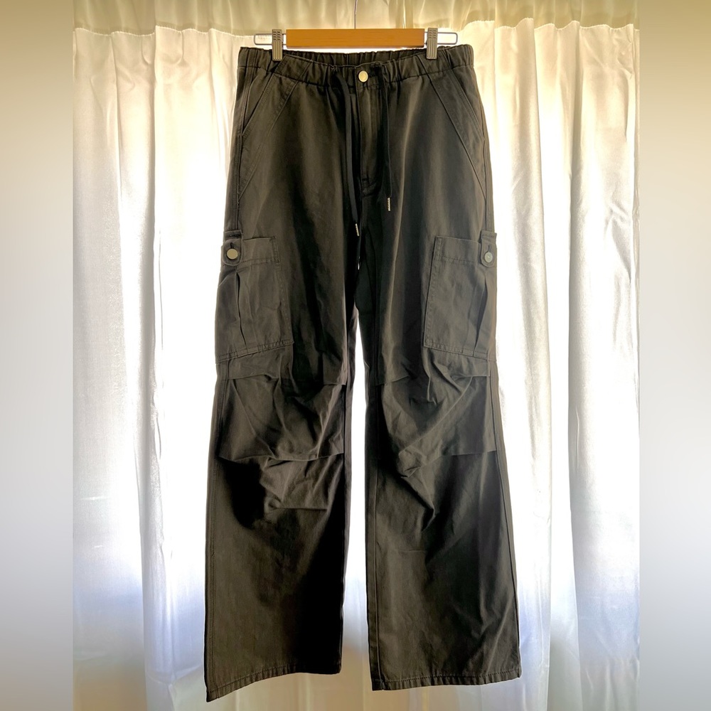 Gray Cargo Pants
